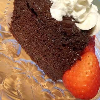 簡単☆美味しい！！チョコレートファッジケーキ